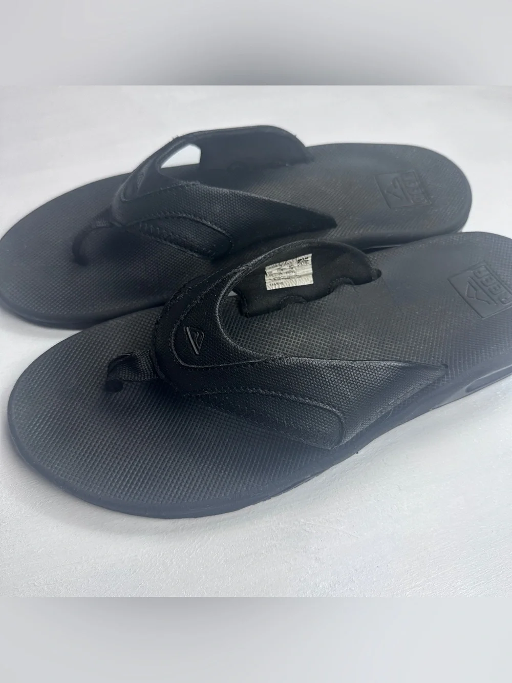 Reef Men's Black Flip Flop Sandals